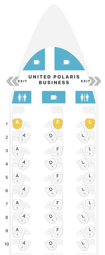 a diagram of a flight exit